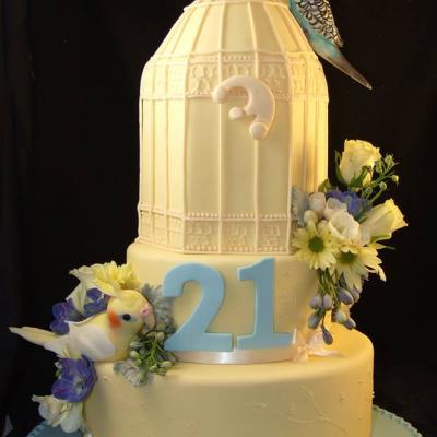 21st Cake 21